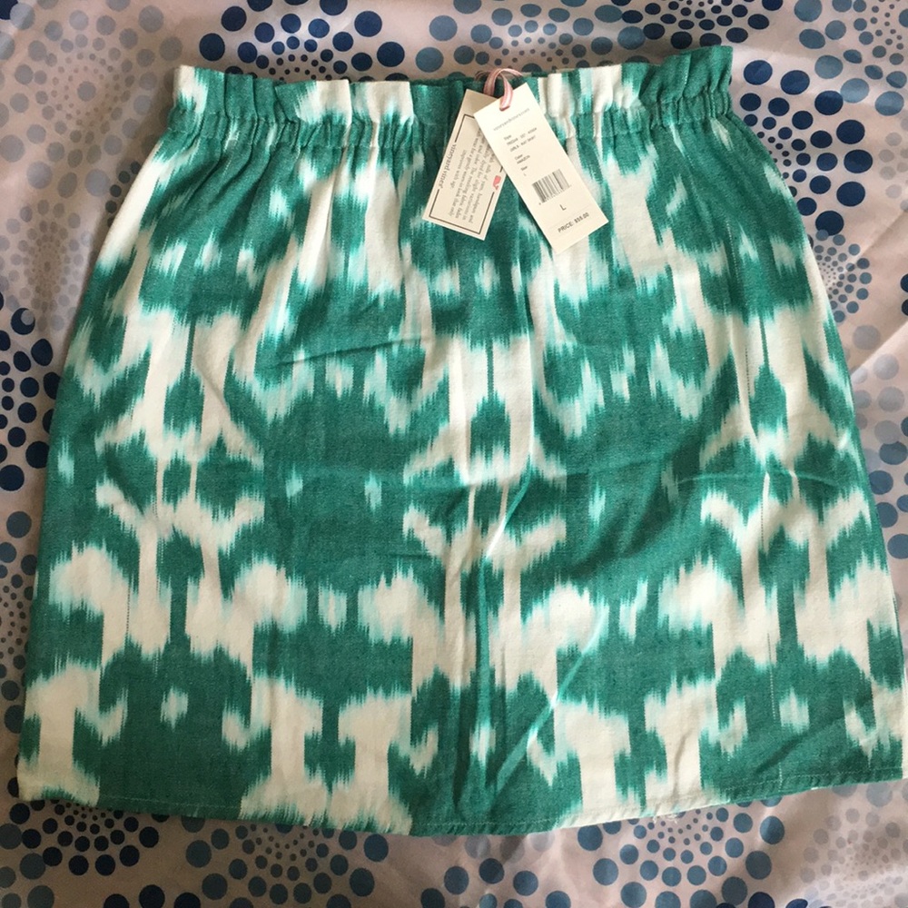 Girls Amazon color Ikat skirt!